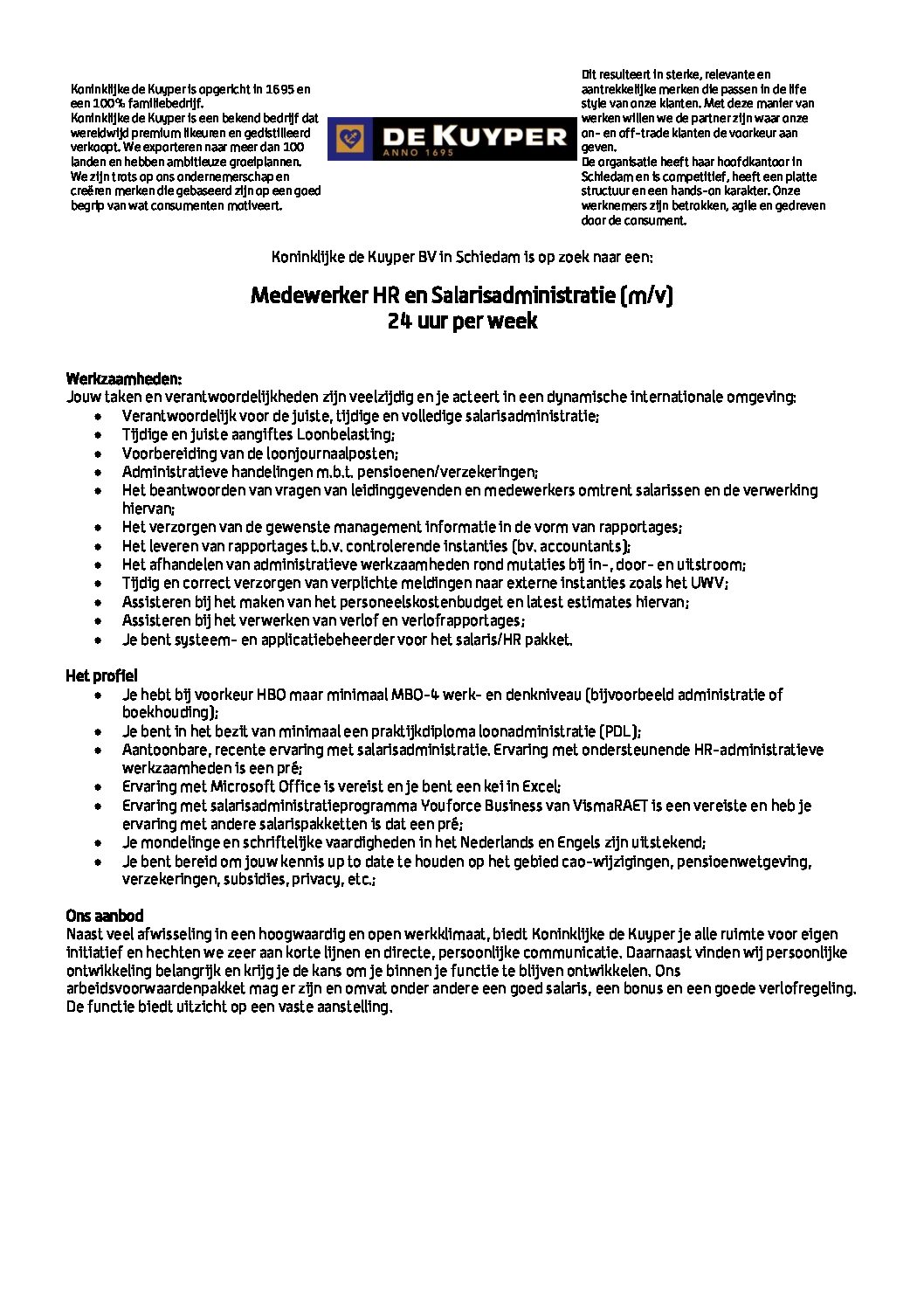 HR en Salarisadministratie 2023